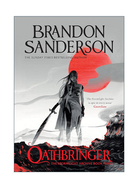 英文原版 Oathbringer 飓光志3 渡誓 奇幻小说 雨果奖得主布兰登桑德森 Sanderson Brandon 英文版 进口英语原版书籍