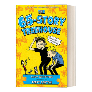 The 65-Story Treehouse 小屁孩树屋历险记 65层树屋故事 英文原版儿童章节读物 进口英语书籍