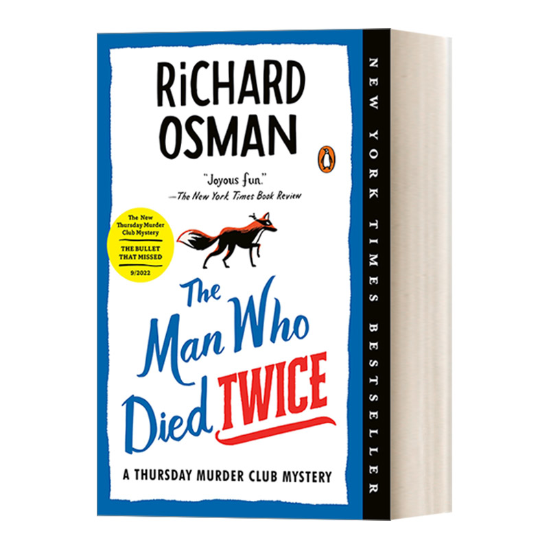 英文原版 A Thursday Murder Club Mystery 02: The Man Who Died Twice 死了两次的男人 周四谋杀俱乐部系 Richard Osman 进口书