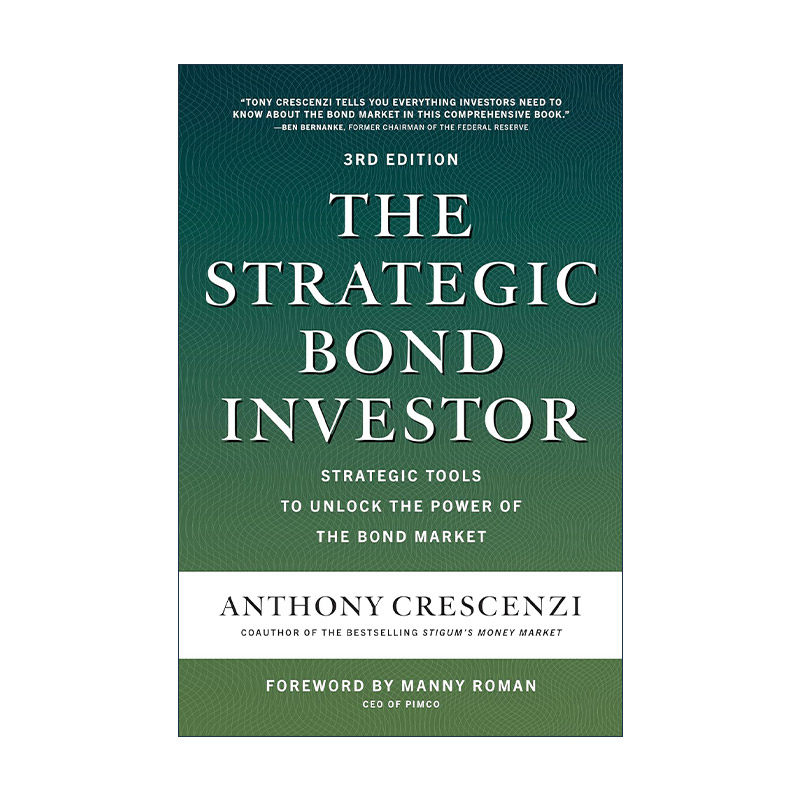 英文原版 The Strategic Bond Investor 债券投资策略 精装第3版 PIMCO高级副总裁Anthony Crescenzi 英文版 进口英语原版书籍