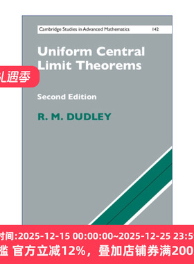 Uniform Central Limit Theorems 一致中心极限定理 剑桥高等数学研究系列 英文原版数学专业读物 进口英语书籍
