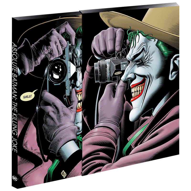 蝙蝠侠 致命玩笑 Absolute Batman The Killing Joke 30周年纪念版 小丑 英文原版DC正义联盟漫画 精装 英文版进口原版英语书籍