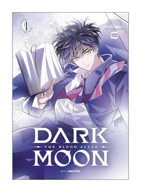 英文原版 DARK MOON THE BLOOD ALTAR  Vol. 1 月之神坛 第一卷 韩国奇幻漫画 吸血鬼狼人 英文版 进口英语原版书籍
