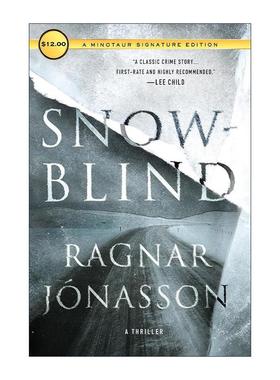 英文原版 Snowblind 雪盲 黑暗冰岛系列 北欧风格神秘案件 英文版 进口英语原版书籍