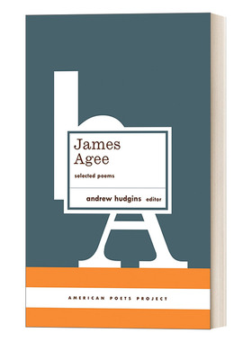 英文原版 James Agee Selected Poems American Poets Project #27 詹姆斯·艾吉诗选 精装美国文库 英文版 进口英语原版书籍