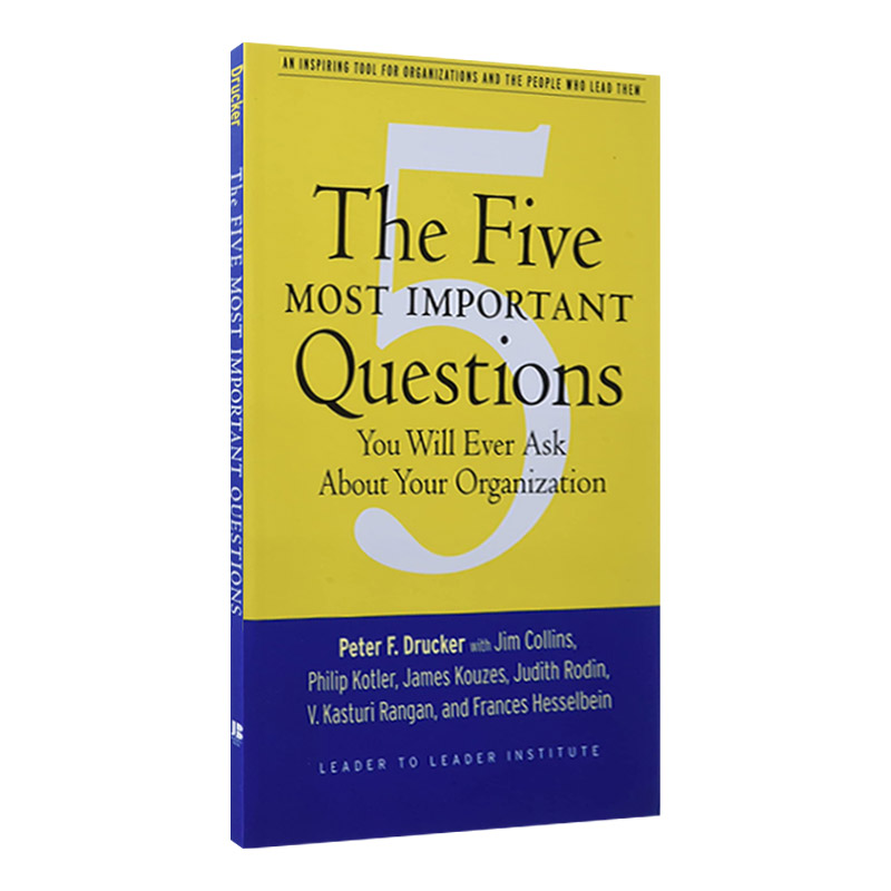 英文原版 The Five Most Important Questions 五个重要的问题 商业管理类 英文版 进口英语原版书籍