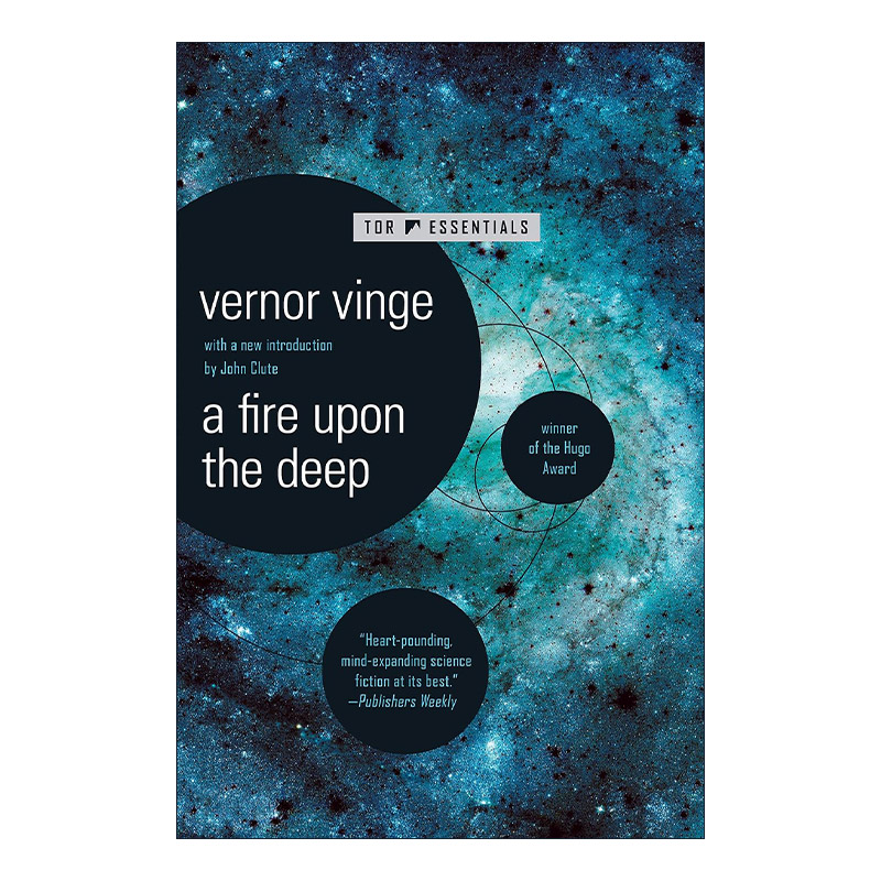 英文原版 A Fire Upon The Deep 银河界区1 深渊上的火 1993年雨果奖科幻小说 弗诺·文奇 英文版 进口英语原版书籍