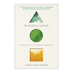 英文原版 Mindfulness 一日一冥想 25堂名画课带你走向精心 克里斯托夫?安德烈 英文版 进口英语原版书籍
