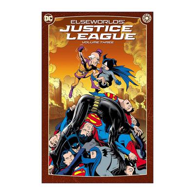 英文原版 Elseworlds Justice League Vol.3 异世界 正义联盟 卷三 2024新版 DC漫画 Chuck Dixon 英文版 进口英语原版书籍