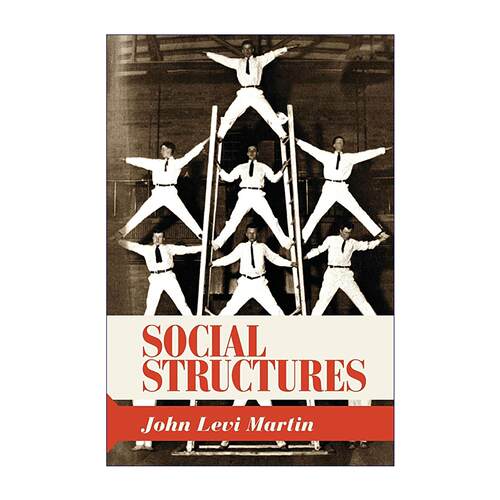 英文原版 Social Structures 社会结构 领悟方法作者约翰·李维·马丁 普林斯顿 英文版 进口英语原版书籍