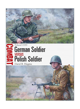 英文原版 German Soldier vs Polish Soldier 二战德国士兵VS波兰士兵 1939波兰战役 对战历史系列 英文版 进口英语原版书籍