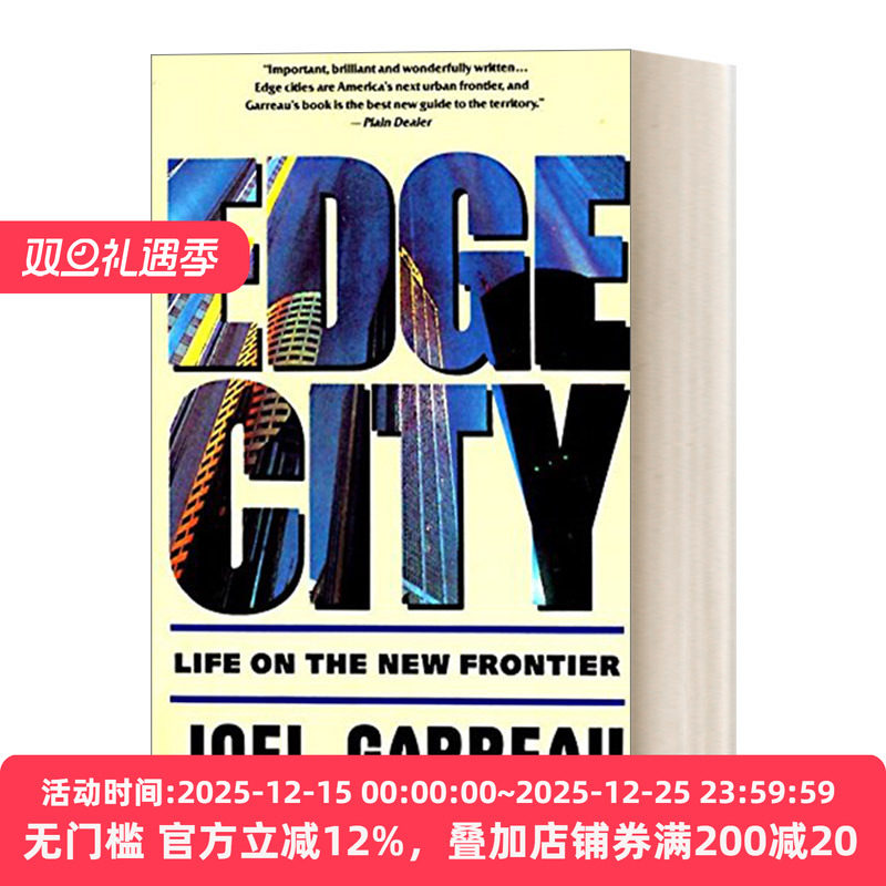 英文原版 Edge City Life on the New Frontier Anchor Books 边缘城市 生活在新的边界 社会学 Joel Garreau 进口英语原版书籍