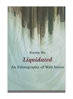 英文原版 Liquidated 清算 华尔街的日常生活 何柔宛 英文版 进口英语原版书籍