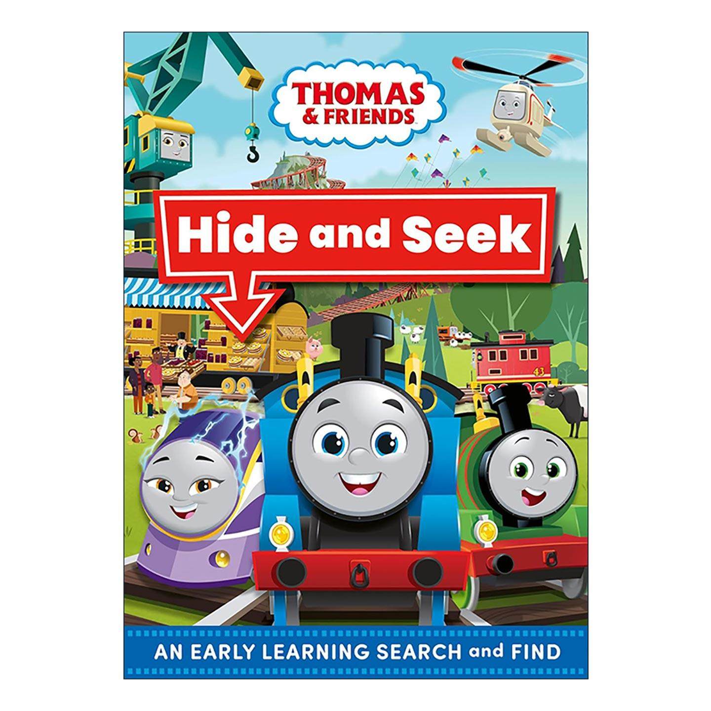 英文原版 Thomas & Friends Hide and Seek 托马斯小火车找找书 儿童互动型绘本 英文版 进口英语原版书籍