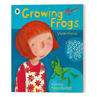 小学STEM百科科普图画书 养青蛙 Frogs Growing