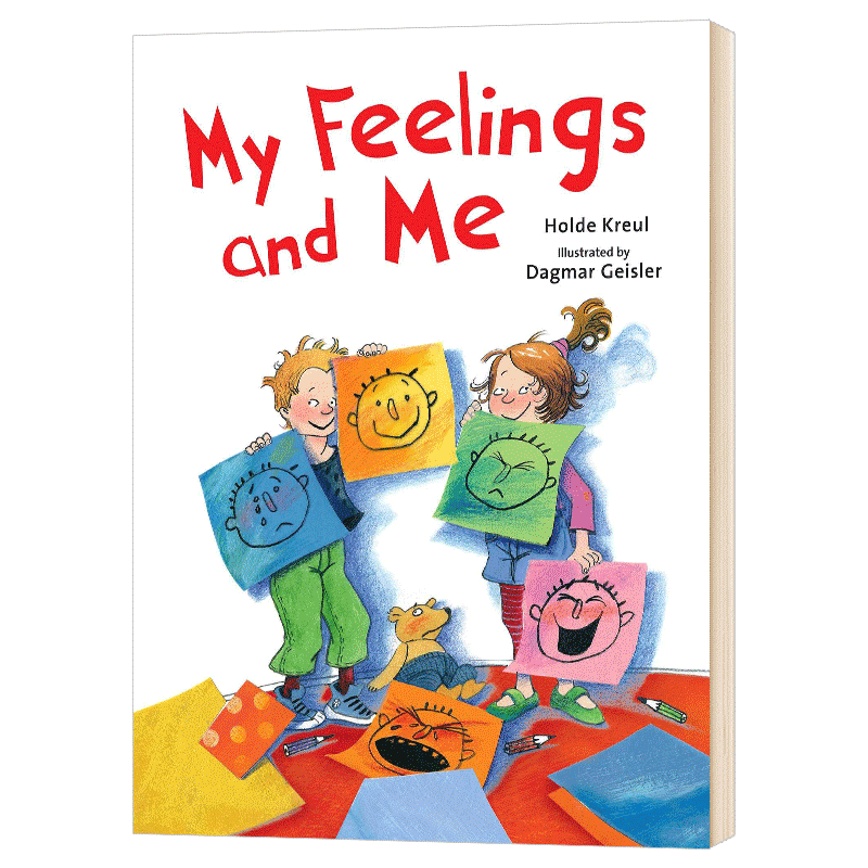 我的感觉 My Feelings and Me 精装 英文原版儿童情绪绘本 进口英语读物书籍