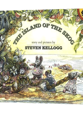 The Island of the Skog 斯科格岛 5-8岁儿童动物绘本 Steven Kellogg