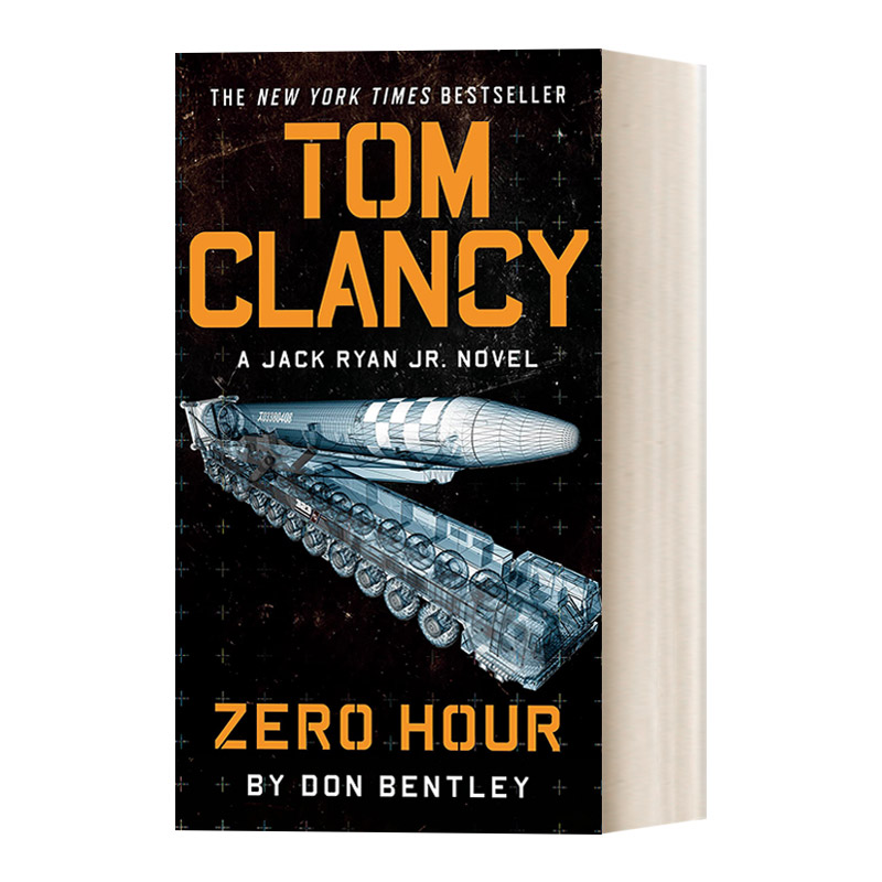 英文原版小说 Tom Clancy Zero Hour Jack Ryan Jr.09杰克莱恩系列9汤姆·克兰西发动时刻惊悚悬疑军事小说英文版进口英语书