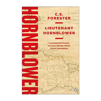 英文原版 Lieutenant Hornblower 怒海英雄7 C.S.福里斯特经典历史海战小说 英文版 进口英语原版书籍