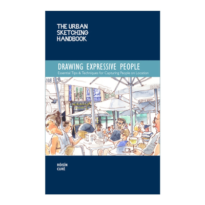 英文原版 The Urban Sketching Handbook 城市写生手册 绘画生动人物 在户外捕捉人物的基本技巧 英文版 进口英语书籍