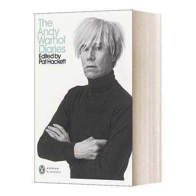 英文原版 The Andy Warhol Diaries Edited by Pat Hackett 安迪 沃霍尔日记 现代经典 英文版 进口英语原版书籍
