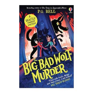 儿童侦探推理悬疑小说 The Murder 英文原版 P.G. 进口英语原版 Bad 英文版 Big 书籍 Wolf Bell 大坏狼谋杀案