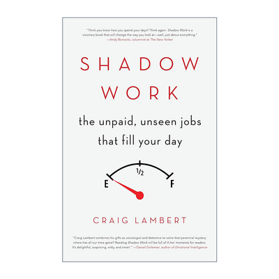英文原版 Shadow Work 无偿 共享经济时代如何重新定义工作 Craig Lambert克雷格·兰伯特 英文版 进口英语原版书籍