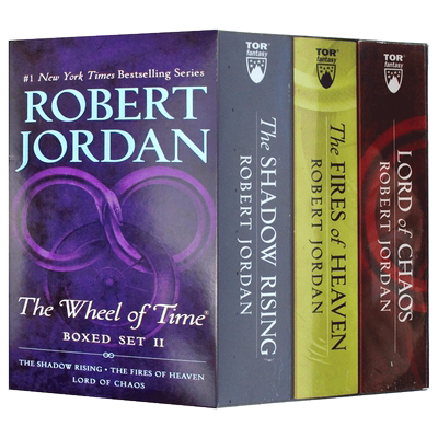 时间之轮4-6册盒装 The Wheel of Time Premium Boxed Set II 英文原版经典奇幻文学小说 罗伯特乔丹 Robert Jordan 进口英语书