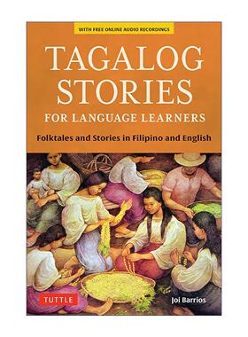 英文原版 Tagalog Stories for Language Learners 给语言学习者的菲律宾故事集 英菲双语传统民间故事 含在线音频 Tuttle 英文版