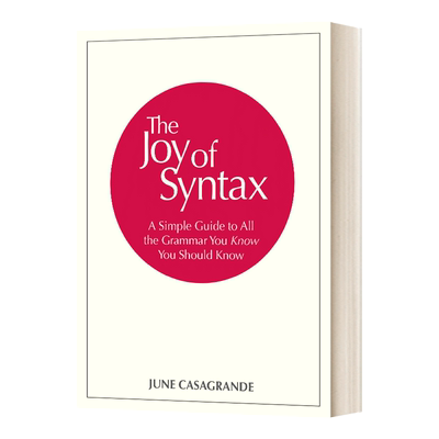 The Joy of Syntax 句法的乐趣 英文原版词典字典 进口英语工具书籍