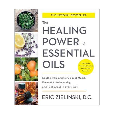 英文原版 The Healing Power of Essential Oils 精油的治愈力量 舒缓炎症 改善情绪 健康指南 英文版 进口英语原版书籍