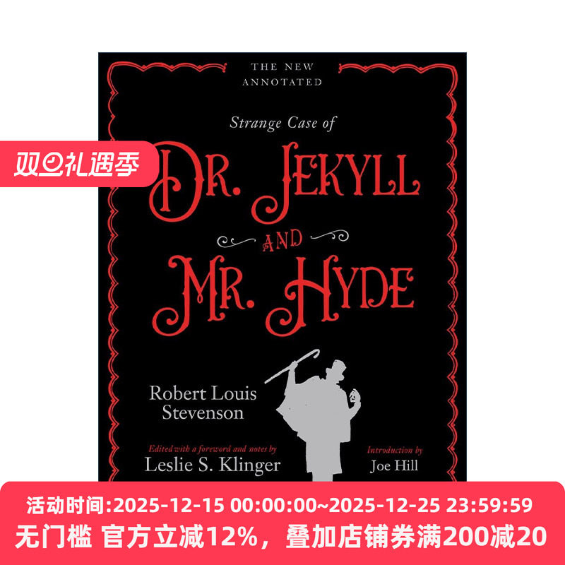 英文原版 The New Annotated Strange Case of Dr Jekyll and Mr Hyde化身博士离奇案件精装诺顿插图注释版Robert Louis Stevenson