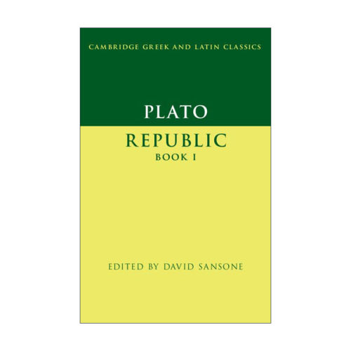 原版 Plato Republic Book I 柏拉图 理想国卷一 剑桥希腊拉丁语经典系列 原文加学者注释 进口原版书籍