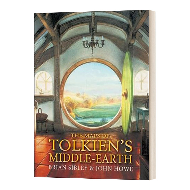 The Maps of Tolkien's Middle-Earth 托尔金的中土世界地图 精装 英文原版科幻小说 进口英语书籍