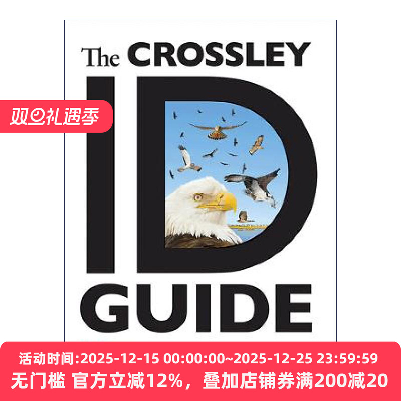 英文原版 The Crossley ID Guide 克罗斯利鸟类图鉴 猛禽 彩色插图版 观鸟指南 Richard Crossley 英文版 进口英语原版书籍