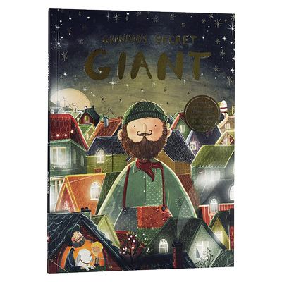 爷爷的秘密巨人 英文原版故事绘本 Grandad's Secret Giant 学习接纳与包容 大熊和钢琴作者作品 David Litchfield 英文版