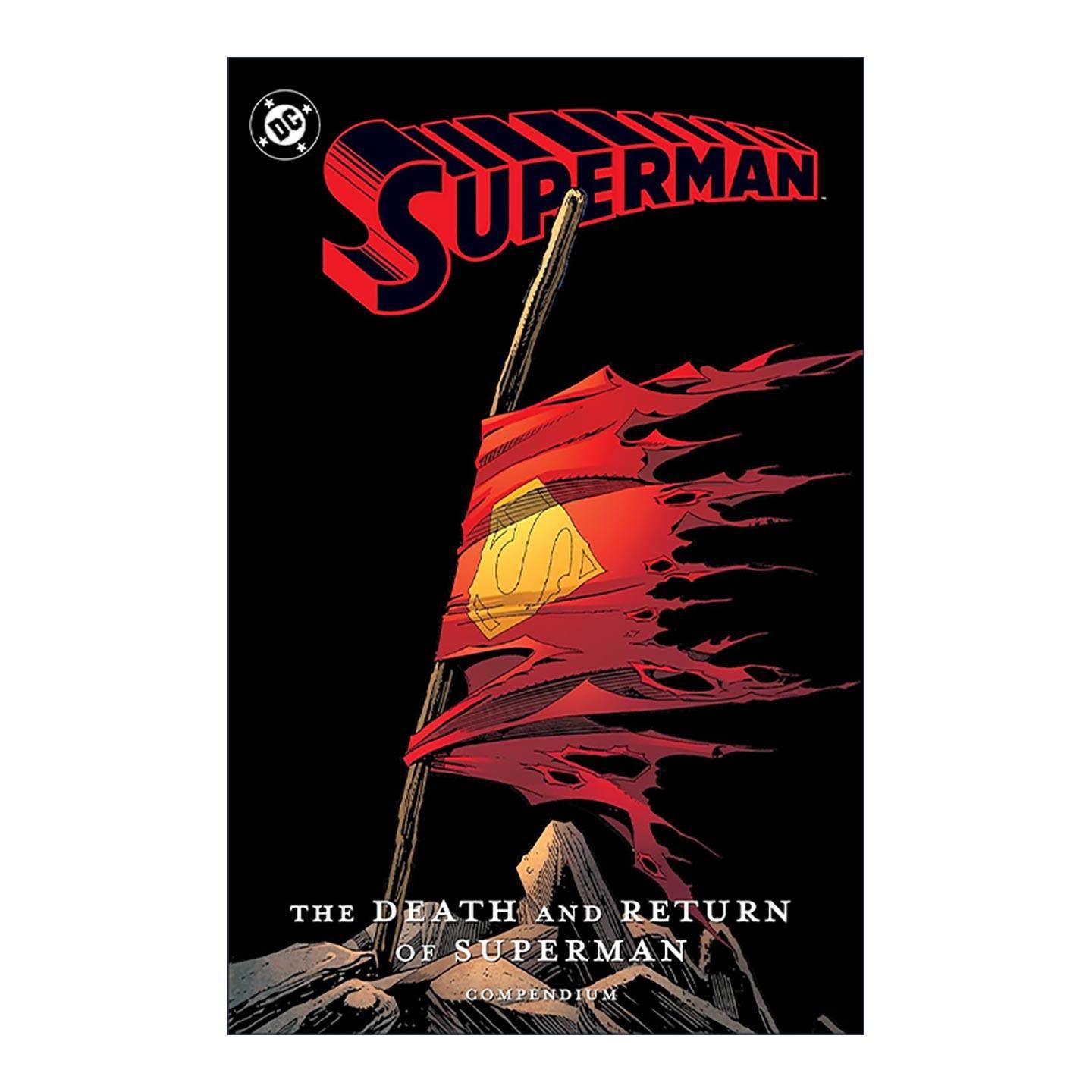 英文原版 Superman The Death and Return of Superman Compendium 超人死而复生汇编 DC经典漫画 英文版 进口英语原版书籍