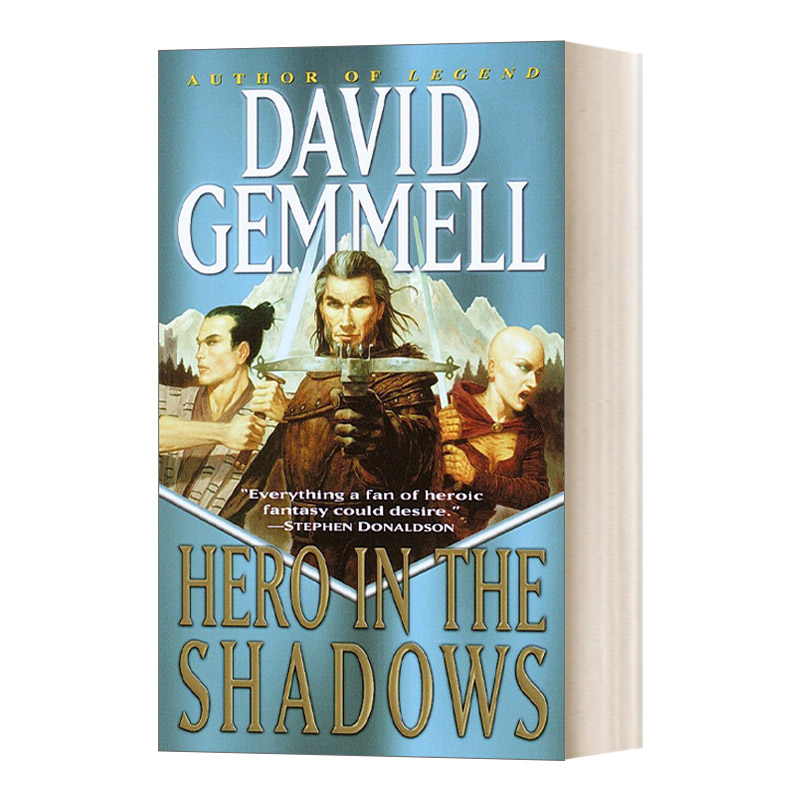 英文原版小说 Hero in the Shadows Drenai Saga Series 09 德莱尼传奇系列9 影子英雄 奇幻动作冒险小说 英文版 进口英语原版书籍