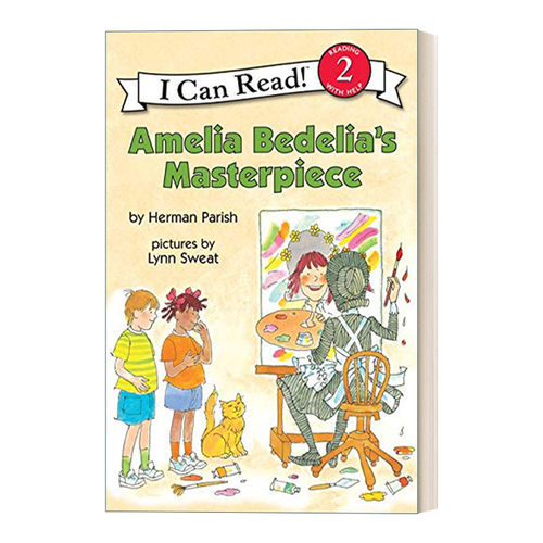 英文原版 Amelia Bedelia's Masterpiece 阿米莉亚的杰作 糊涂女佣分级阅读 I Can Read Level 2 英文版 进口英语原版书籍