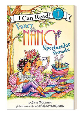 英文原版 I Can Read 1 Fancy Nancy Spectacular Spectacles 漂亮的南希 引人注目的眼镜 小俏妞希希分级读物 英文版 进口英语书