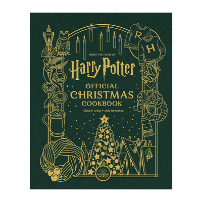英文原版 Harry Potter Official Christmas Cookbook 哈利波特 官方圣诞食谱 精装 英文版 进口英语原版书籍