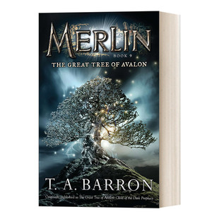 Great Avalon 梅林传奇系列9 儿童幻想侦探冒险小说 英文原版 Tree Saga Merlin 进口英语书籍 Barron Book The