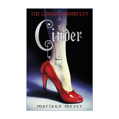 英文原版 The Lunar Chronicles Cinder 月族1 暗月之影 玛丽莎·梅尔畅销奇幻小说 英文版 进口英语原版书籍