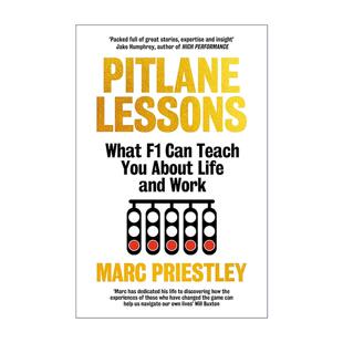 英文原版 Pitlane Lessons 维修站的经验 F1 能教你关于工作与生活的经验 精装 英文版 进口英语原版书籍