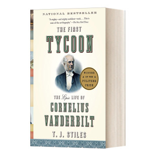 英文版 书籍 Tycoon 伟大人生 T.J. 美国商业巨擘范德比尔特 First 第一大亨 进口英语原版 英文原版 Stiles The