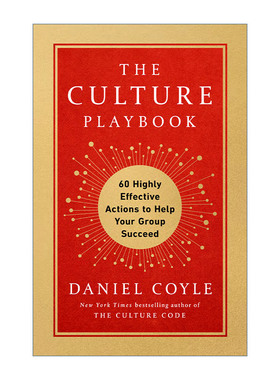 英文原版 The Culture Playbook 文化攻略 帮助你的团队成功的60个高效行动 商业管理 Daniel Coyle 精装 英文版 进口英语原版书籍