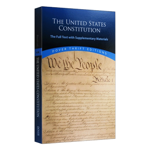 美国宪法 带有补充材料的全文 The United States Constitution 英文原版法律读物 Bob Blaisdell