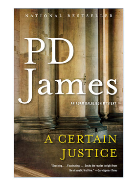 英文原版小说 A Certain Justice 真相 亚当·达格利什系列 推理小说第一夫人P. D. James 英文版 进口英语原版书籍
