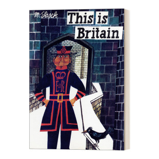 THIS IS系列 这里是英国 精装 This Is Britain 米先生的世界旅游绘本 英文原版儿童科普百科 进口英语书籍