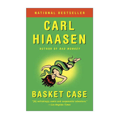 英文原版 Basket Case 毫无希望 惊悚悬疑小说 猫头鹰的叫声作者Carl Hiaasen 英文版 进口英语原版书籍
